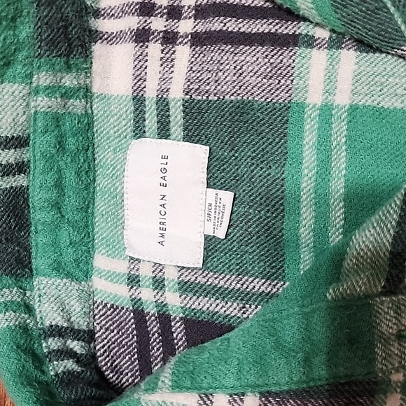 AMERICAN EAGLE FLANNEL SIZE: S - Picture 2 of 5
